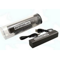 Bluetooth Speaker Power Bank in Clear Tube